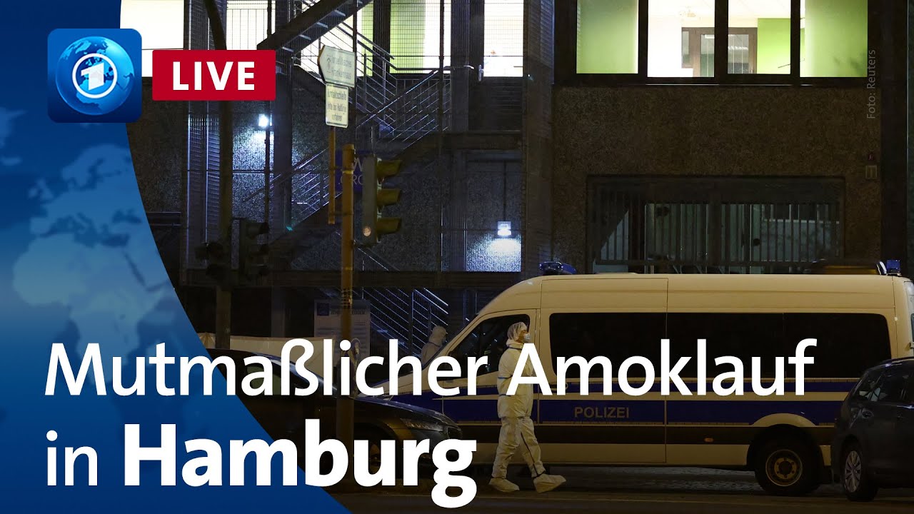 Tote und Verletzte nach Schüssen in Hamburg - NDR-Sondersendung nach mutmaßlicher Amoktat