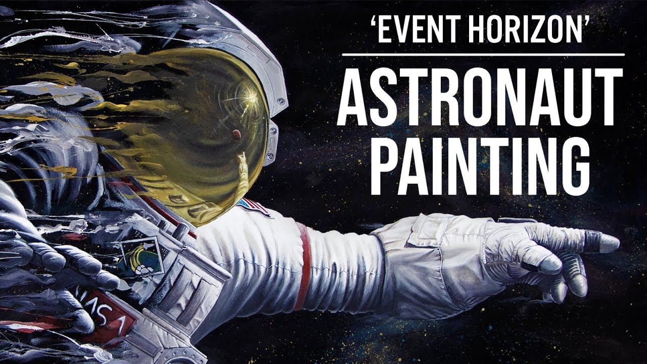 'Event Horizon' | Astronaut Painting Process