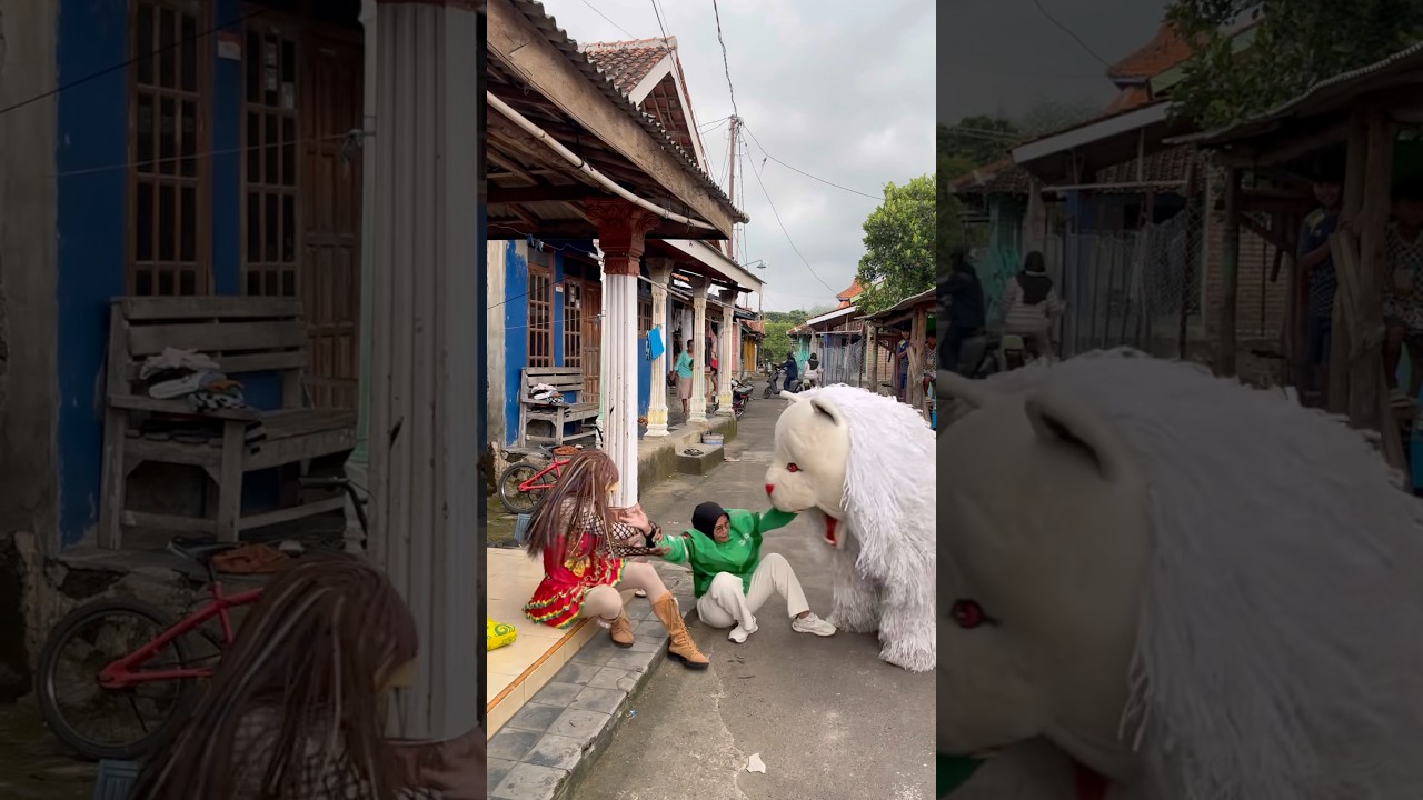 mbak grab antar paket ke bety di makan can macanan