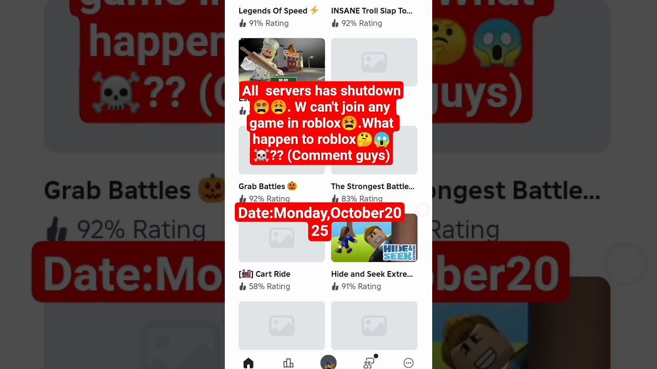 Today Monday ,October 20 2025. What is happening  now in robux? #robloxhacks2025  #robloxshutdown