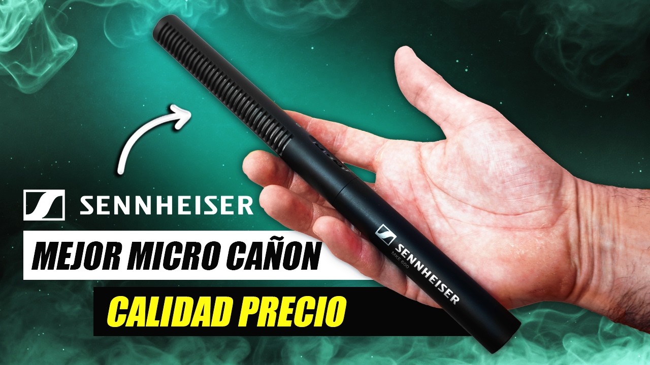 Sennheiser MKE 600 🎙️ | El Micrófono de Cañón que Uso en Todas mis Reviews (¡Y Nunca Lo Ves!) 🔥