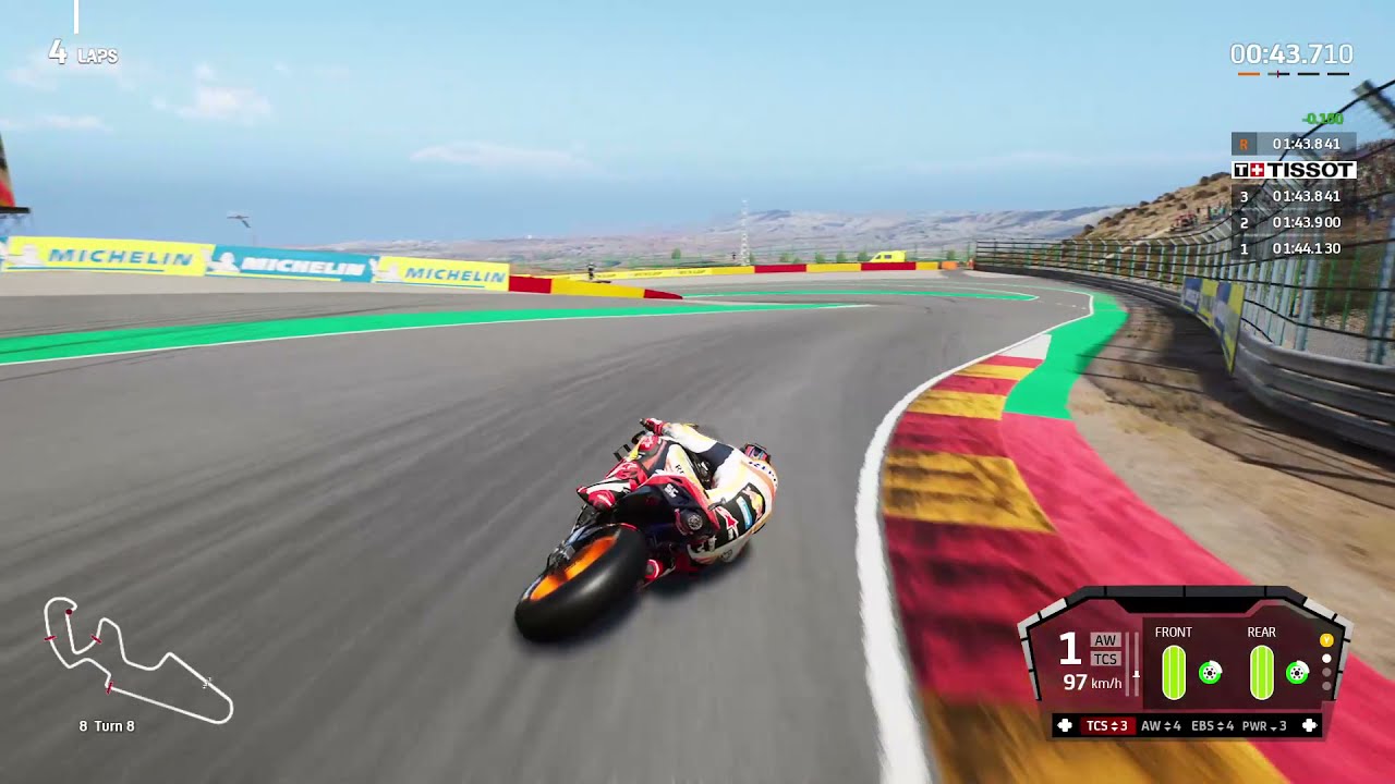 Aragon Hot Lap + Honda Setup (1:43.xxx) - MotoGP 21 PC