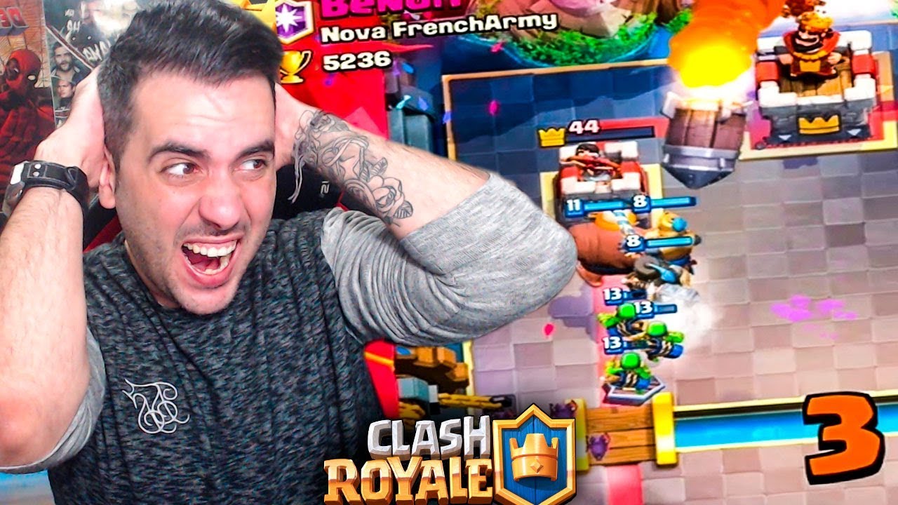 DESTROZANDO MORTEROS!! | Clash Royale | Rubinho vlc