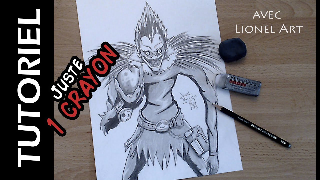 Comment Dessiner Ryuk - avec 1 crayon HB