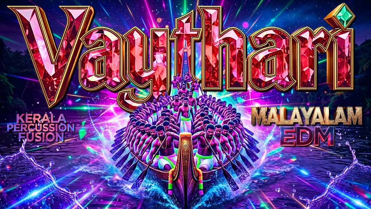 Vaythari | Malayalam Trance EDM & Kerala percussion fusion | Psychedelic Cinematic Music