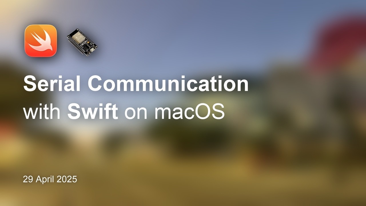 Serial Communication with Swift