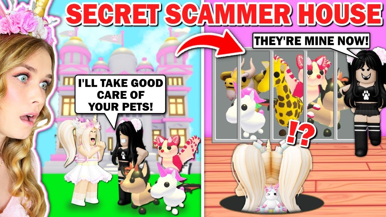 Pet Sitter Is *SECRETLY* A SCAMMER And BUILT A *HIDDEN HOUSE* Inside My ATTIC In Adopt Me! (Roblox)