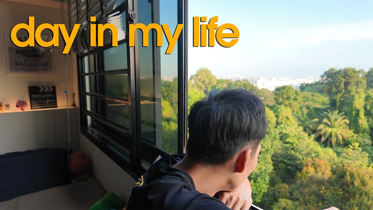 Chill day in my life as a working adult | singapore, motorvlog