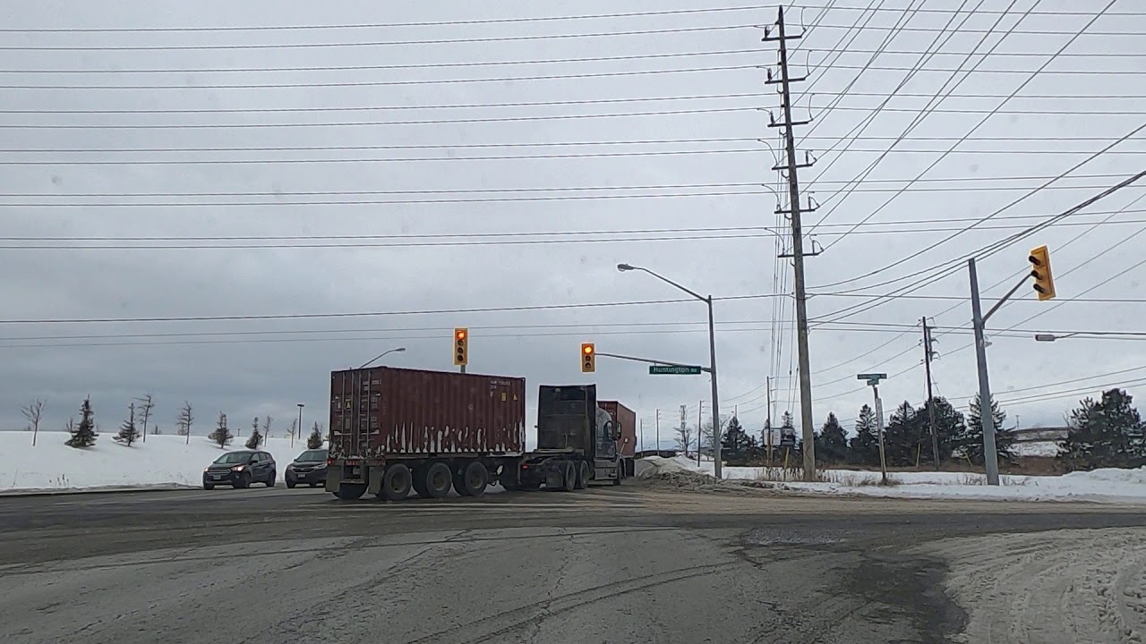 Vaughan to Brampton drive on Rutherford Road