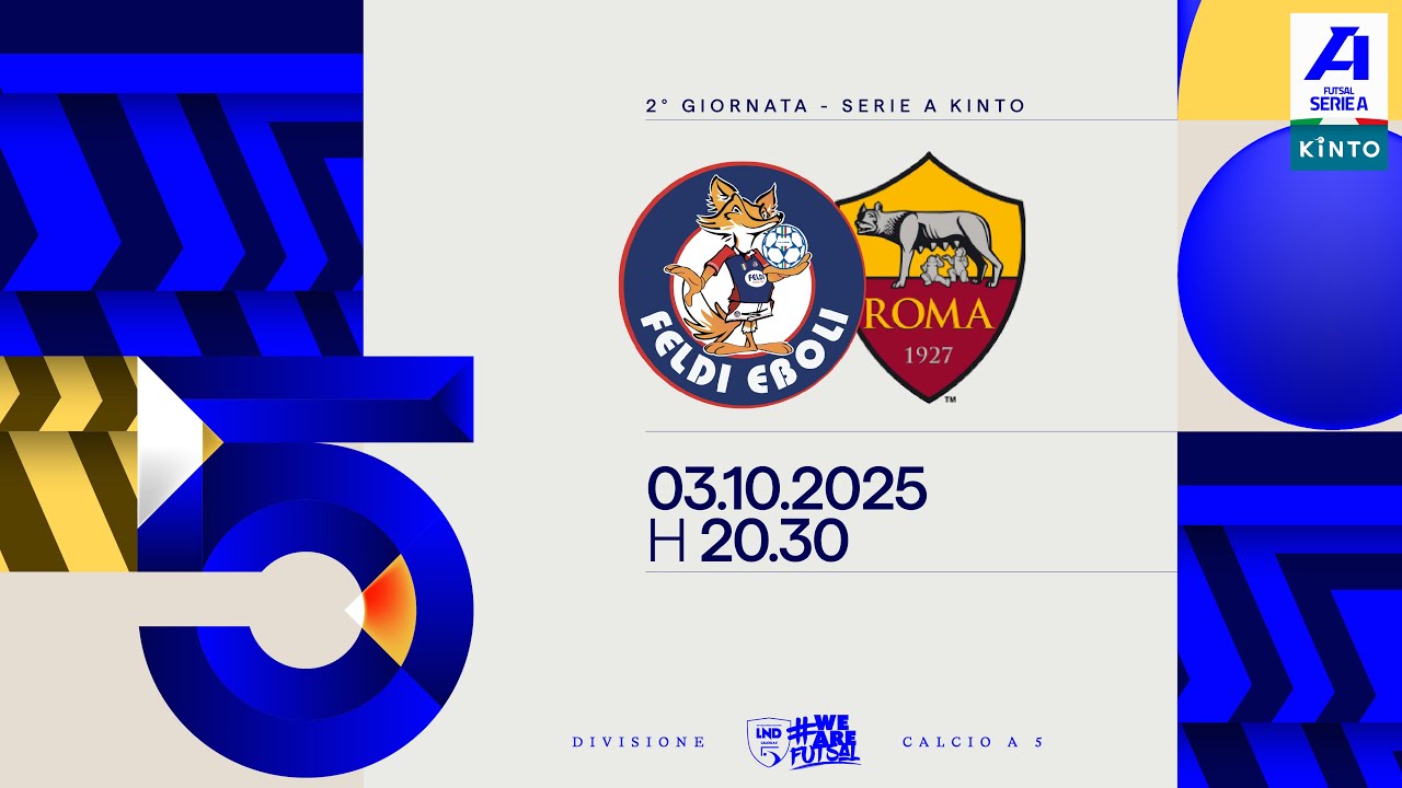 Feldi Eboli-Roma 1927 5-1 | 2ª giornata | Serie A KINTO 2025/2026