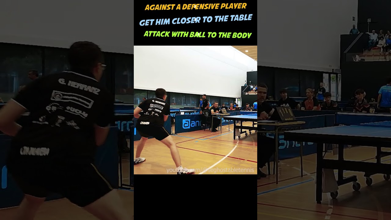Good Point 🏓 Attack vs Defense #tabletennis #tenisdemesa #longpips