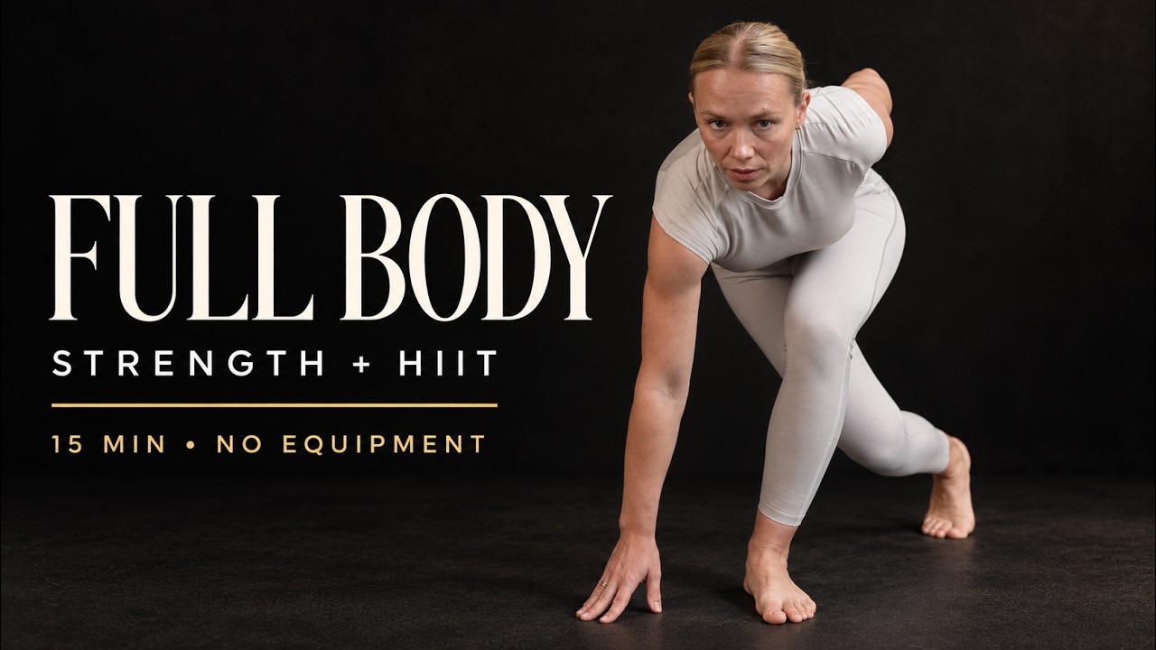 15 MIN Killer Strength + HIIT Workout