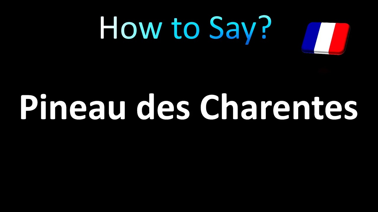 Как произносится &laquo;Pineau des Charentes&raquo; (французский)