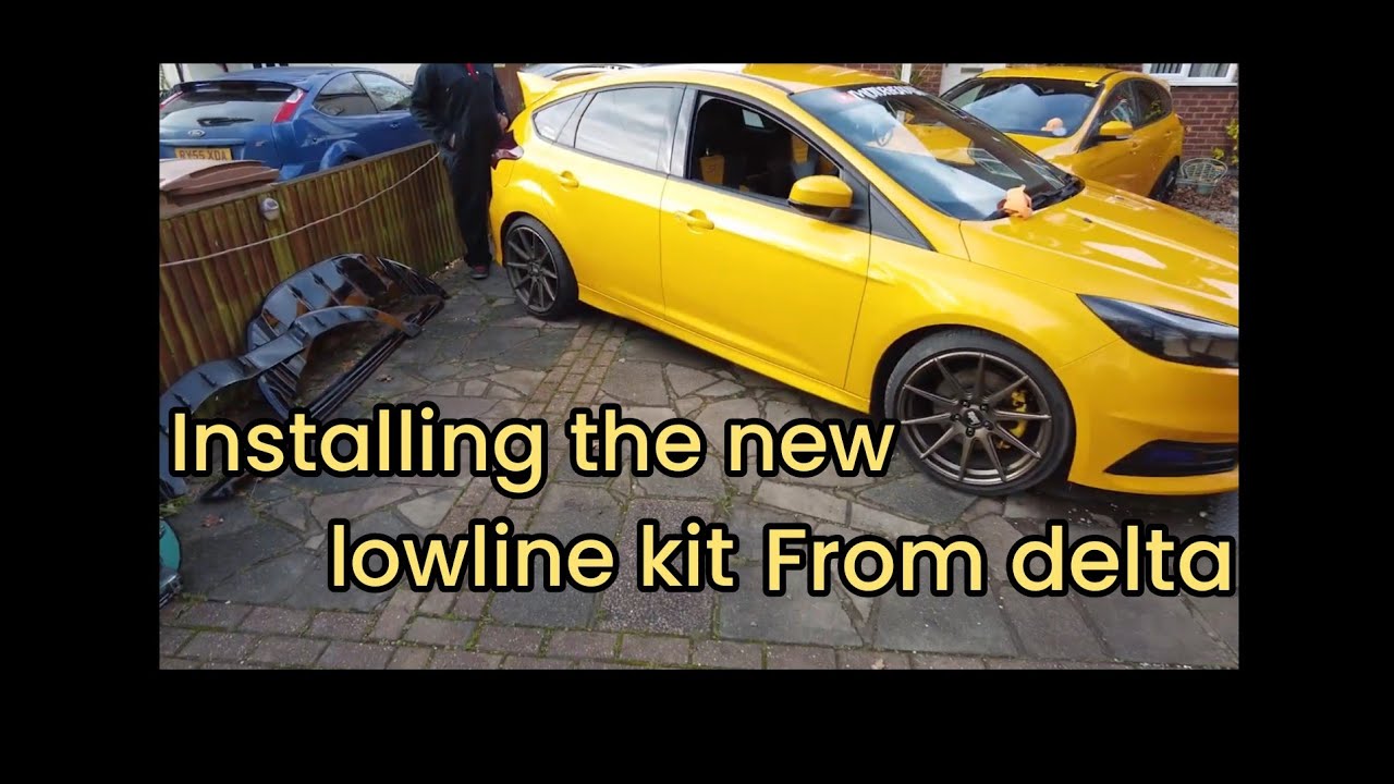 How to Install the delta S-R low line kit on the Ford focus ST mk3
