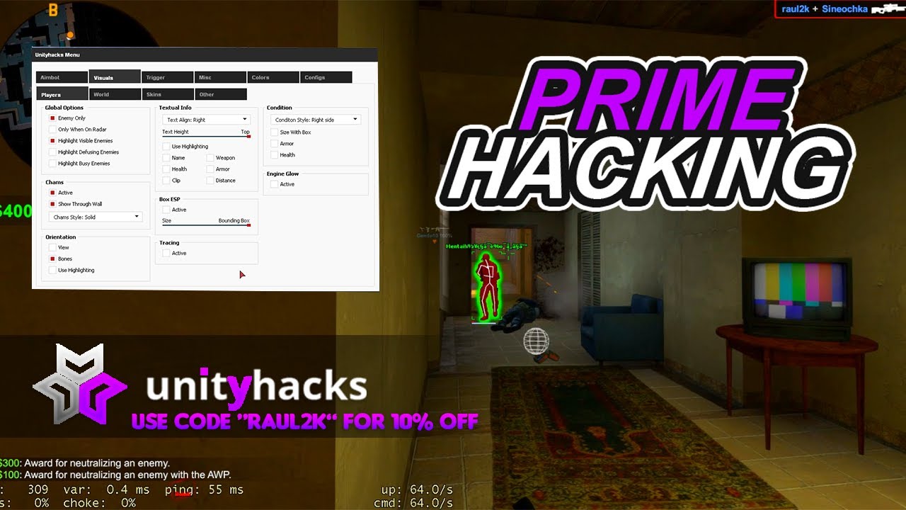 2 meciuri de CS:GO Prime Hacking #10 | Aveti configul de legit in descriere !