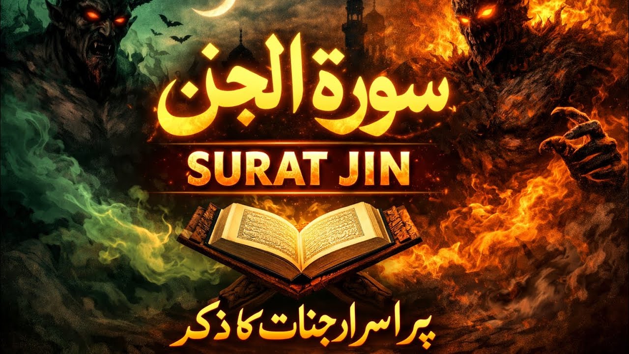  The story behind Surah Al Jinn Full story | سورة الجن | Heart Touching story Islamic |por israr jin