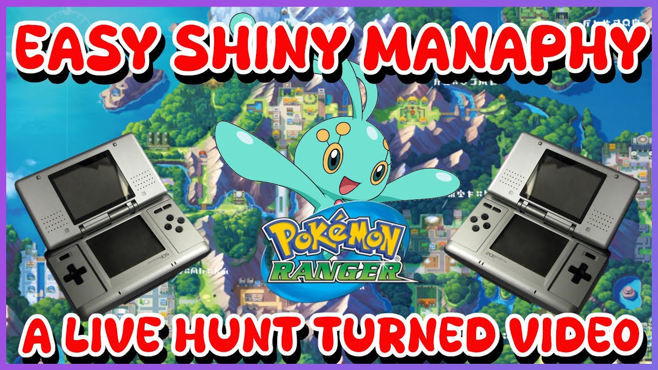 Easy Shiny Manaphy Hunt With Some Shenanigans
