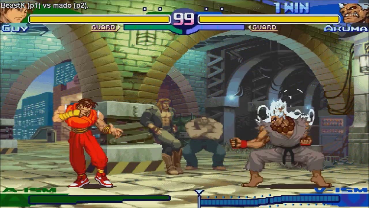 [HD] - Fightcade - Street Fighter Alpha 3 - BeastK(KOR) Vs Mado(KOR)