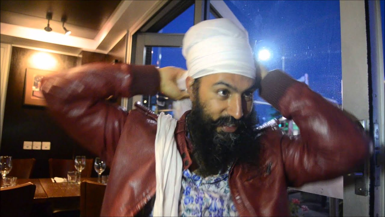 How to tie a Dumalla by Jagmeet Singh Canadian MP