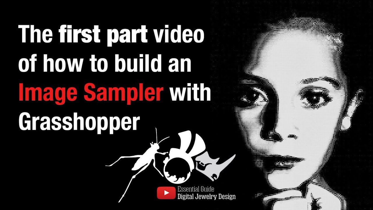 Part One: Image Sampler in Grasshopper #grasshopper #generative  #imagesampler