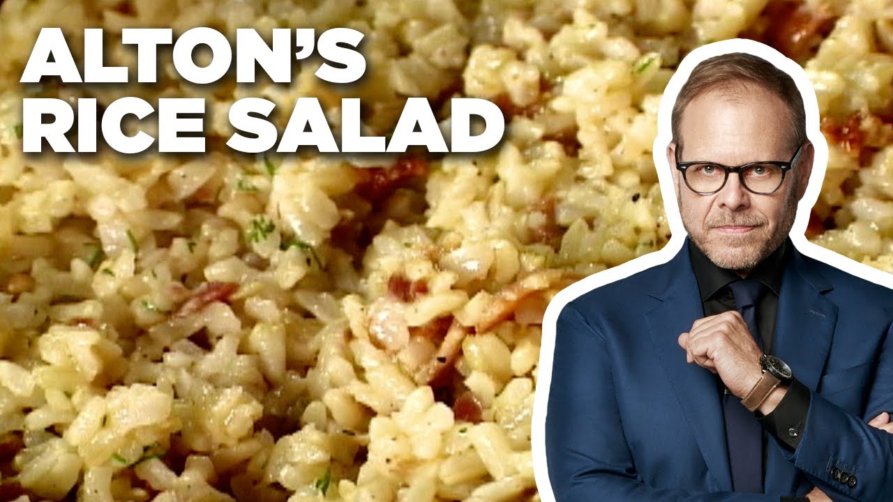 Alton Brown's Oven-Baked Brown Rice Salad | Good Eats | Food Network