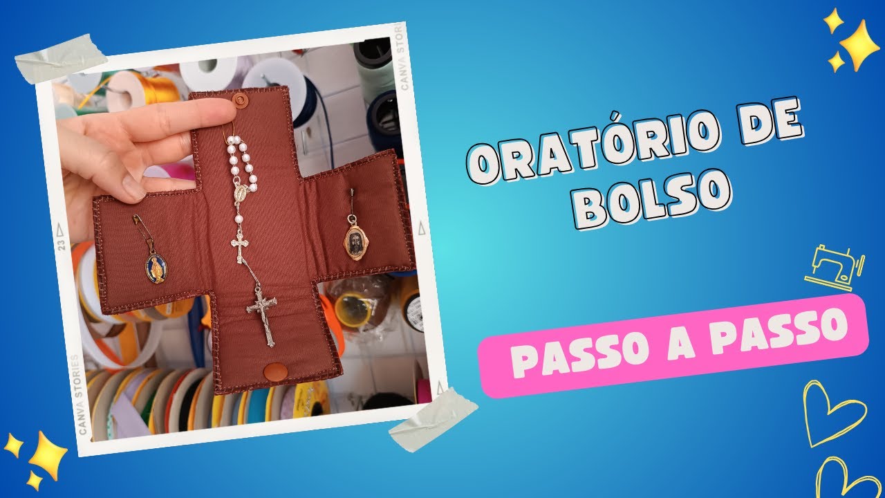Oratório de Bolso, passo a passo fácil!