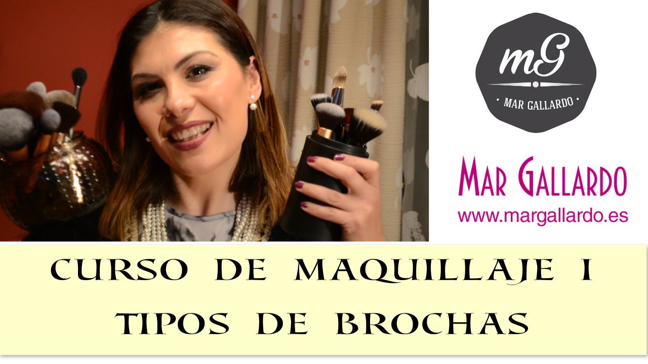 Curso de Maquillaje I: Tipos de Brochas