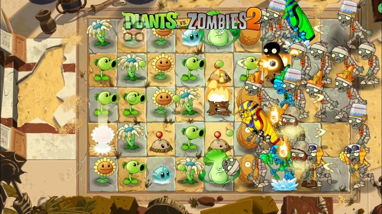 Lần đầu chơi plan vs zombie 2