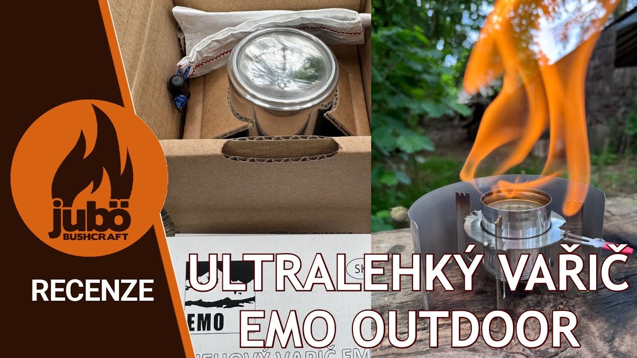 RECENZE : Ultralehký lihový vařič EMO Outdoor