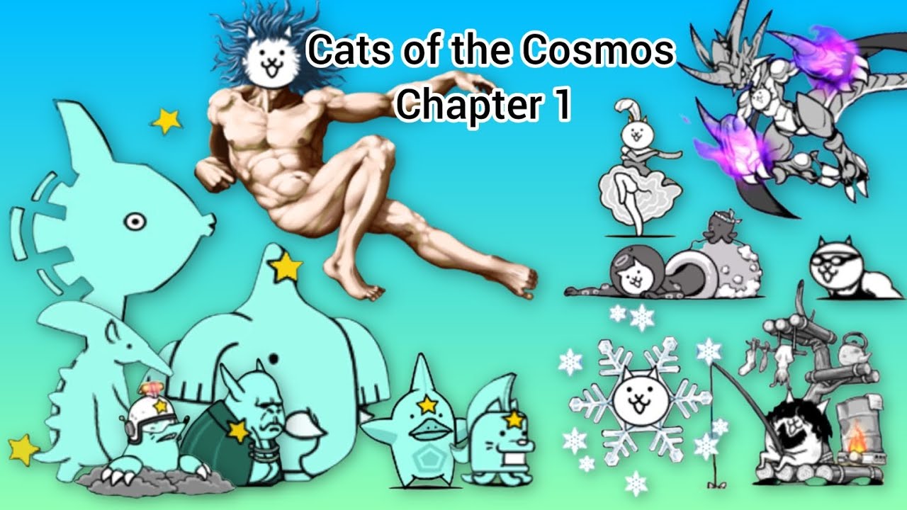The battle cats #92 : Cats of the Cosmos chapter 1, đánh bại The Cat God quá dễ 
