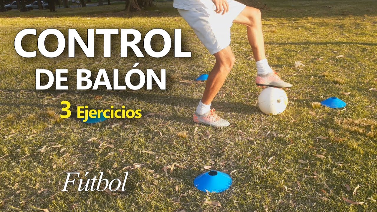 Fútbol dribling control - 3 ejercicios para mejorar el control con la pelota