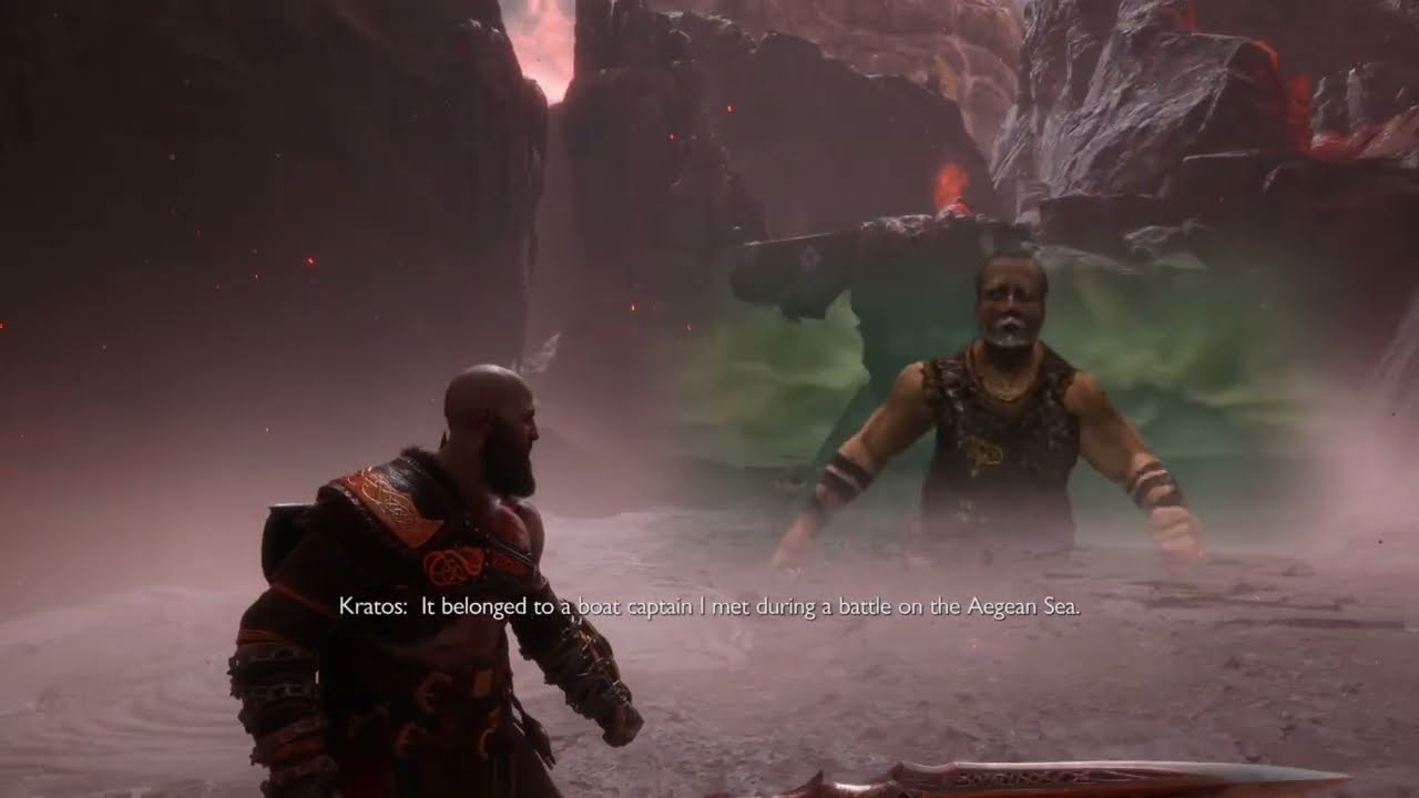 Кратос вспоминает капитана корабля в дополнении Valhalla для God of War Ragnarok: Valhalla.