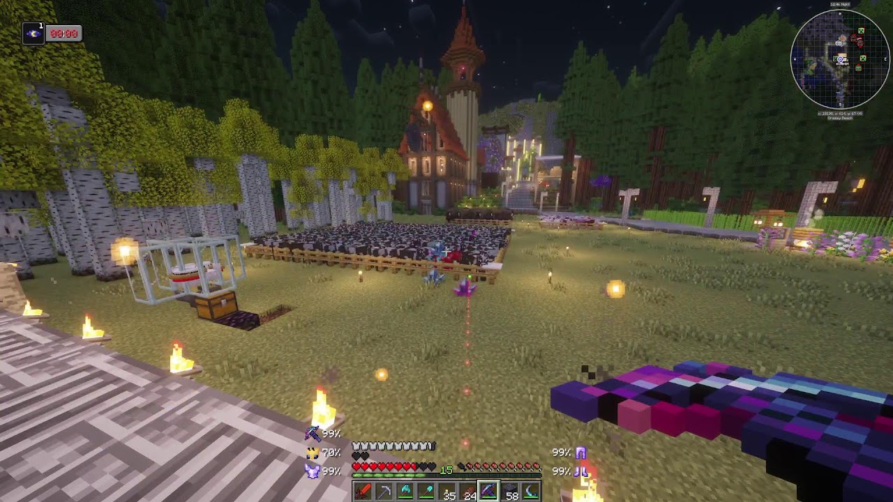 MODDED MINECRAFT 💎⚙️ FARMING INFINITE DIAMONDS 🔥