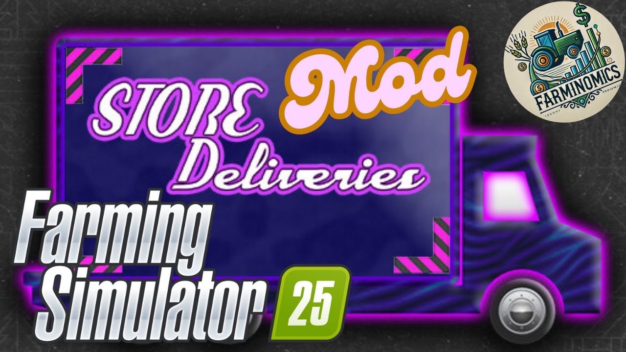 #fs25mods Store Delivery | Entregas de la Tienda #farmingsimulator25 #gameplay #tutorial