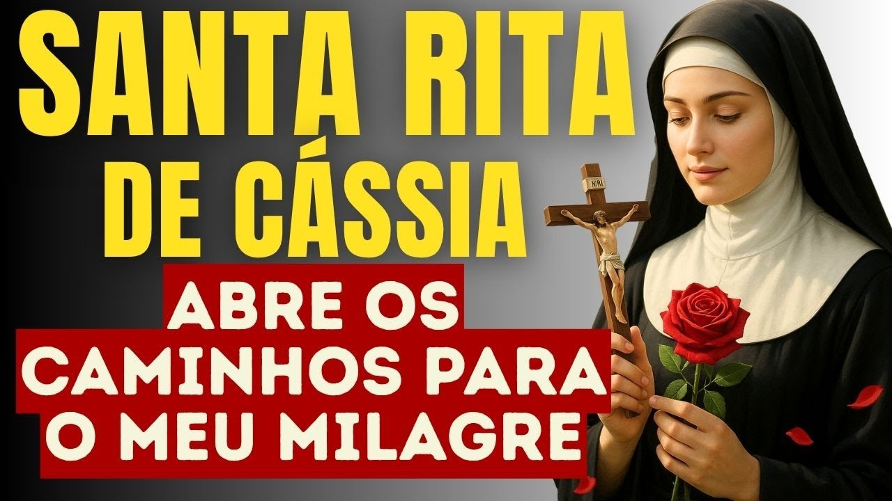 SANTA RITA VAI ABRIR OS CAMINHOS PARA O SEU MILAGRE NESSA NOITE DURMA OUVINDO ESSA ORAÇAO