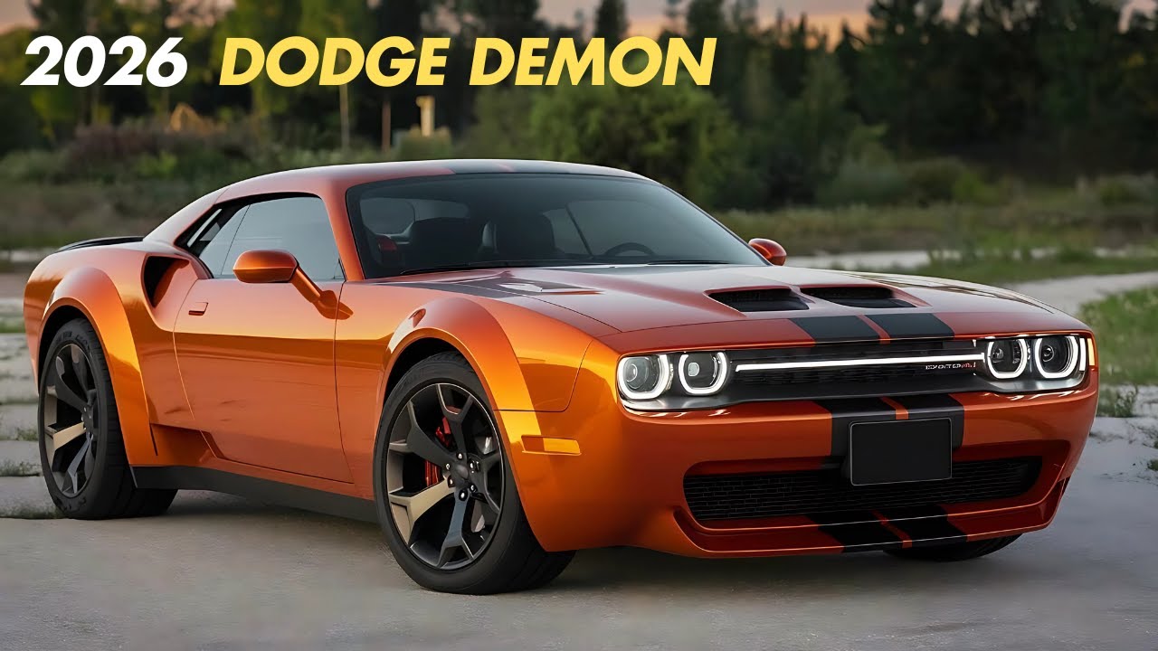 Top Features of the Dodge Demon: Why It's a Game-Changer!