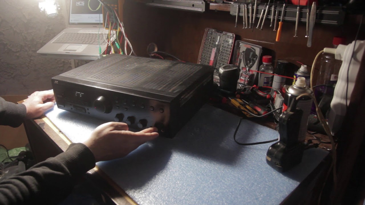 Trying to fix  a JVC RX 416V suround amplituner from 1996
