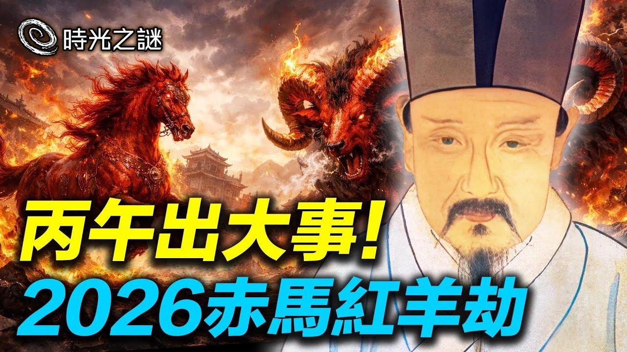 劉伯溫600年前留下絕密天機！「貧者一萬留一千，富者一萬留二三。」2026年就是丙午年！大淘汰中，誰是那二三和一千？｜時光之謎 20260126