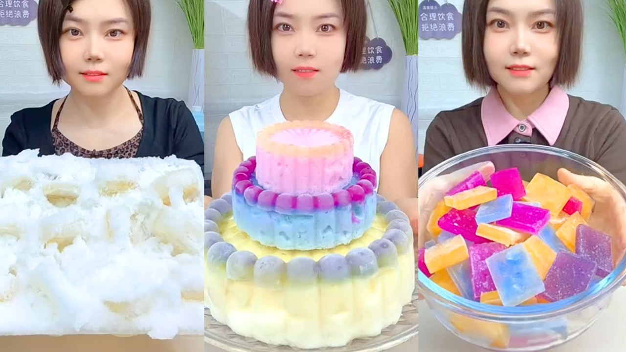 Homemade Traditional Chinese Ice Eating Show #65