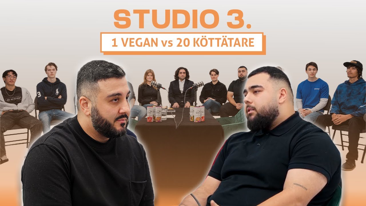 1 VEGAN VS 20 KÖTTÄTARE