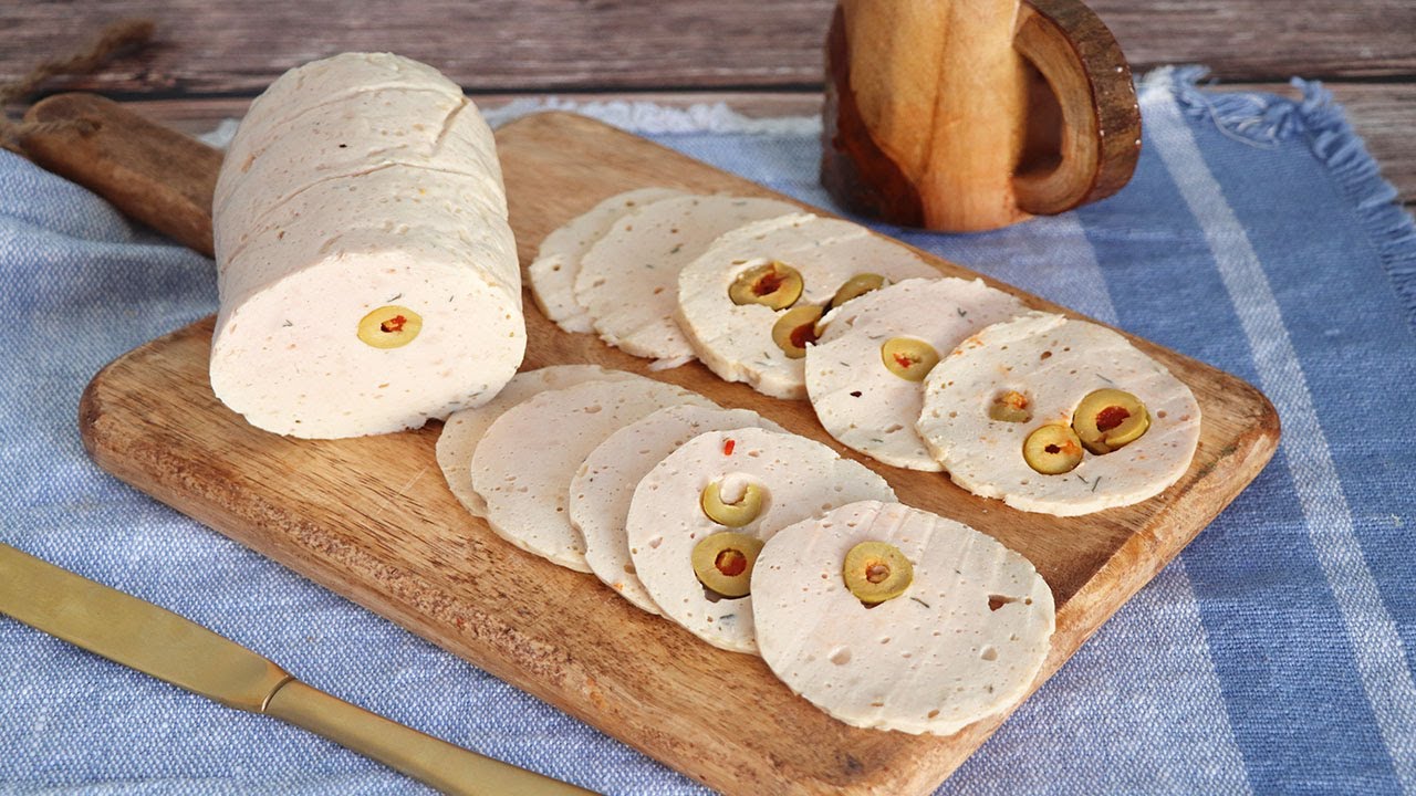 MORTADELA DE POLLO Y ACEITUNAS CASERA ¡100% NATURAL! | Episodio 313