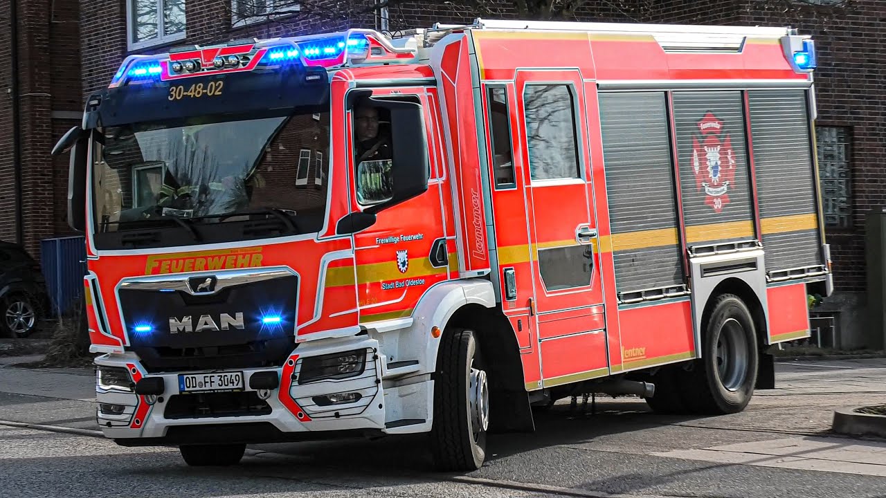 [Einsatzreicher Vormittag | Feueralarm & Mehr!] Einsatzfahrten Feuerwehr Bad Oldesloe + RD Storman!