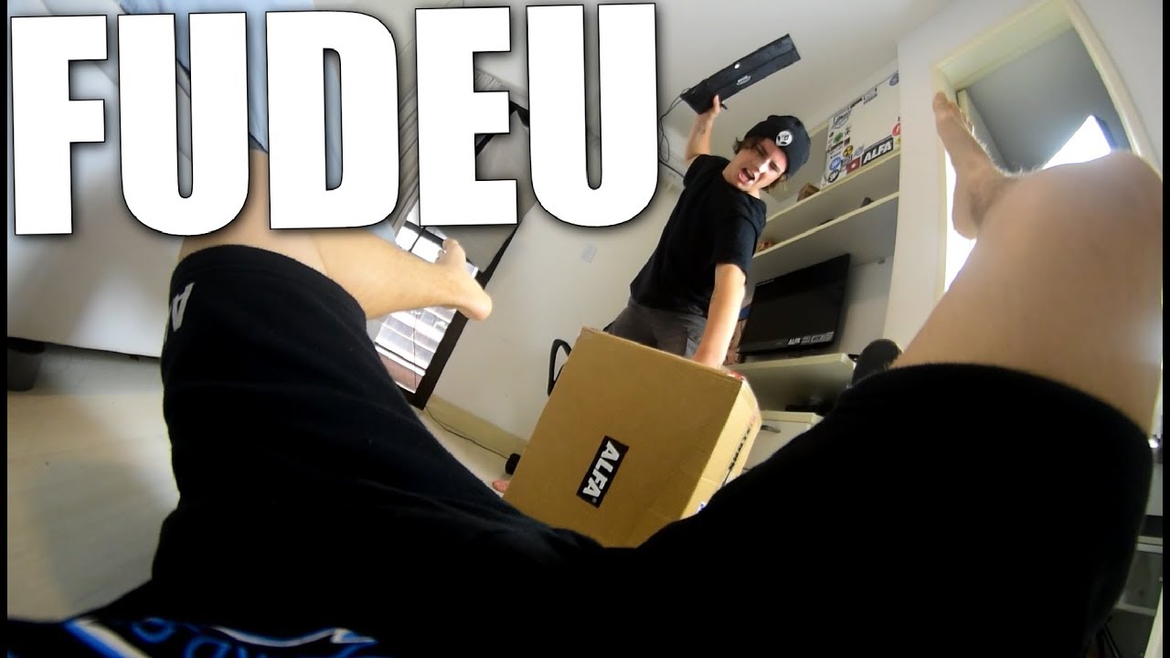 QUEBRANDO TUDO!!! FOMOS EXPULSOS DE CASA!!! (unboxing alfa #11)