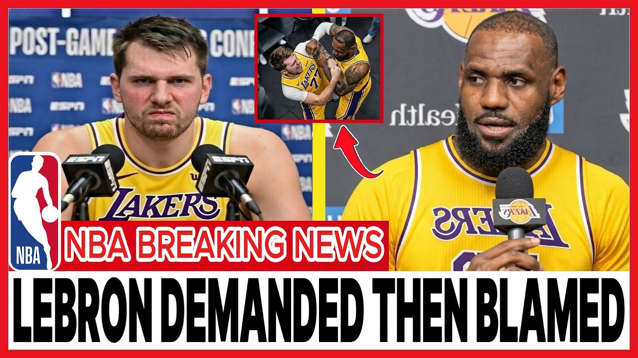 LeBron James EXPOSES Himself After Blaming Luka For His Own Late-Game Collapse vs Magic!