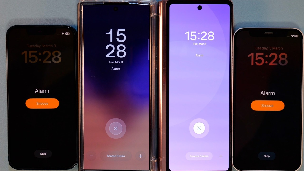 quad alarm clock & snooze samsung z fold 6 samsung galaxy z fold 2 iphone 12 mini iphone 13 mini
