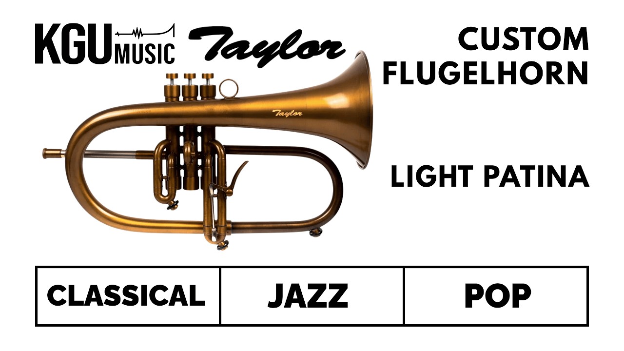 KGUmusic & Taylor Custom Flugelhorn | Raw Sound Test | Classical, Jazz & Pop Music