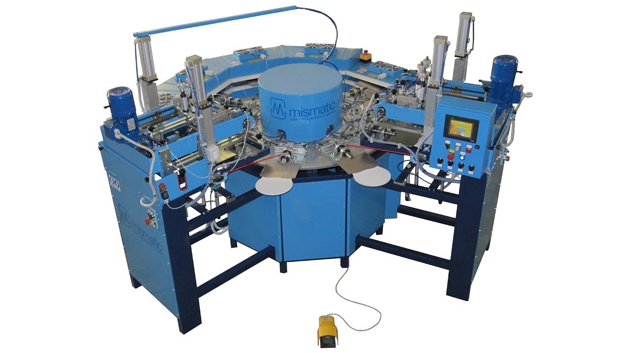 SIREN 180 - Automatic Screen Printing Machine for Swimming Caps