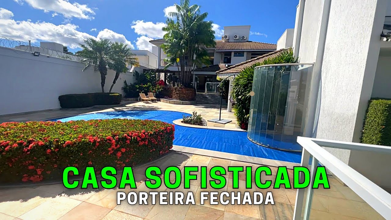 LINDA CASA DE LUXO MOBILIADA NO MORADA DA COLINA EM UBERLÂNDIA