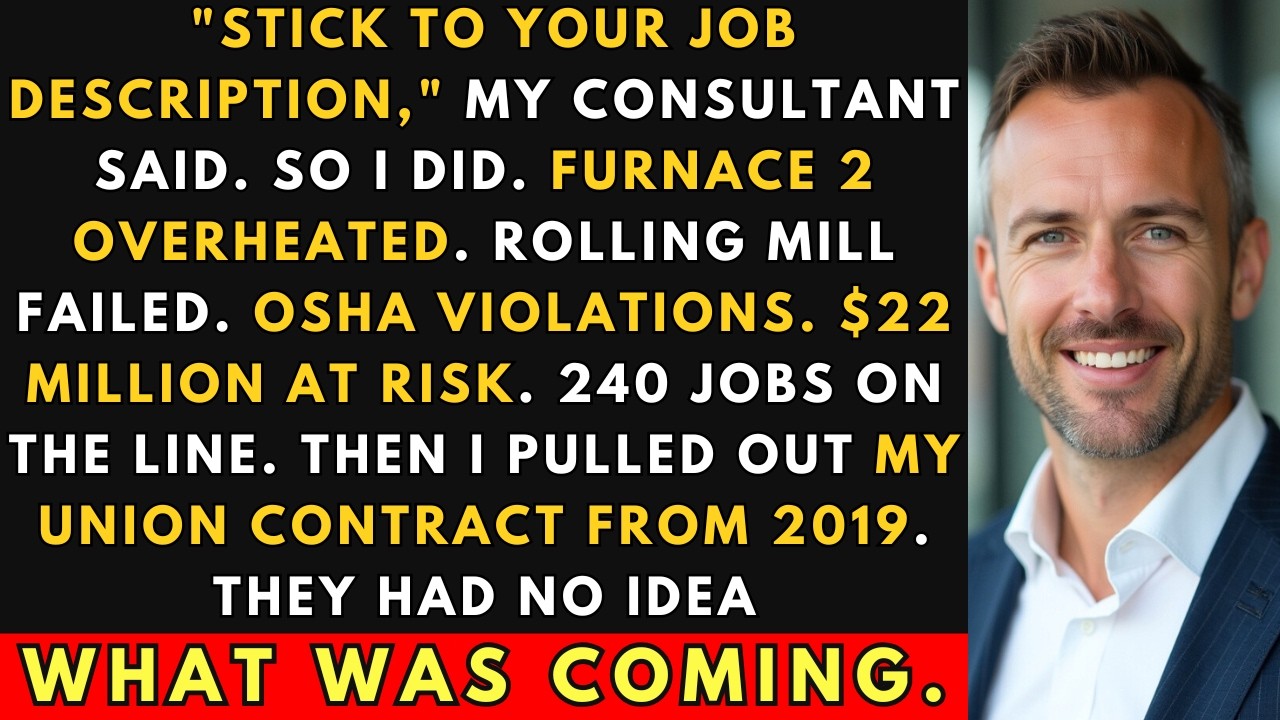 My Consultant Said 'Stick To Your Job Description,' So I Did... And Got $675K | Steel Revenge