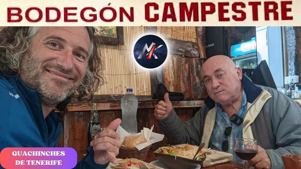 🍽️ MOJO, ENSALADA y CHULENTÓN en el BODEGÓN CAMPESTRE (ft. Pepe Espada) 😋 [Guachinches de Tenerife]